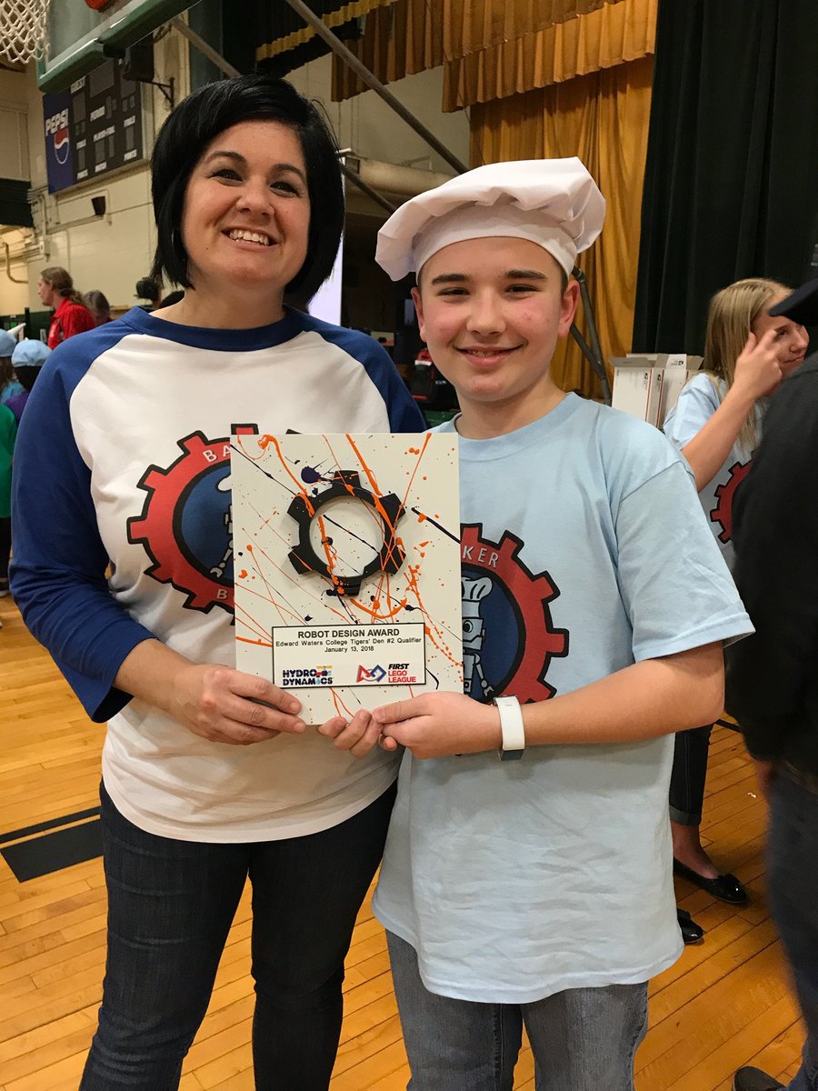 iCoachElm's tweet photo. What a wild weekend with @donnaruis &amp; @Tom_H_4! Had an amazing adventure competing with @firstlegoleague as a rookie team. Winning the Robot Design Award &amp; a perfect score on Project was a huge honor! #BakerBOTS #BakerProud #FirstLegoLeague @NEFLSTEM2 @RenaissanceJax @FLLFlorida https://t.co/KUayzOhyLd