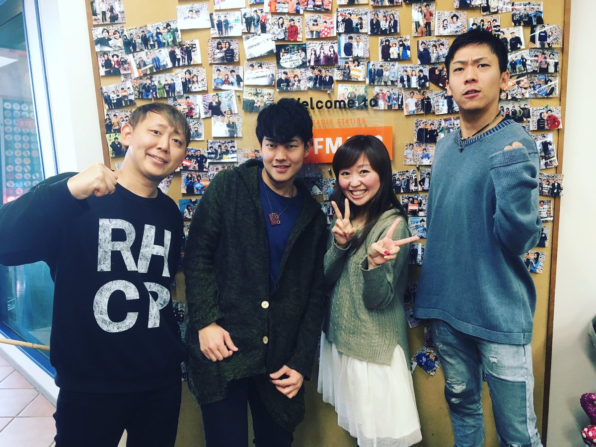 munizo023's tweet photo. ZIP-FMの橋下みのりさんの番組Peachyに出演させて頂きました！
生演奏もさせて頂き、大満足🙏
タロジロ時代にも大変お世話になった小池Dさん、どいちゃん、今回のチャンスを与えて頂き本当にありがとうございました！
そしてZIP-FMの皆様、スタッフの皆様、本当にありがとう！

#peachy #zipfm #munizo https://t.co/8LHjJDivo5