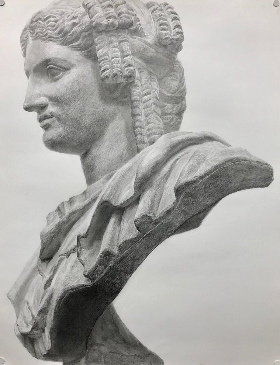 直接引取】石膏像 パジャント デッサン 特大 東京都 西洋 オブジェ