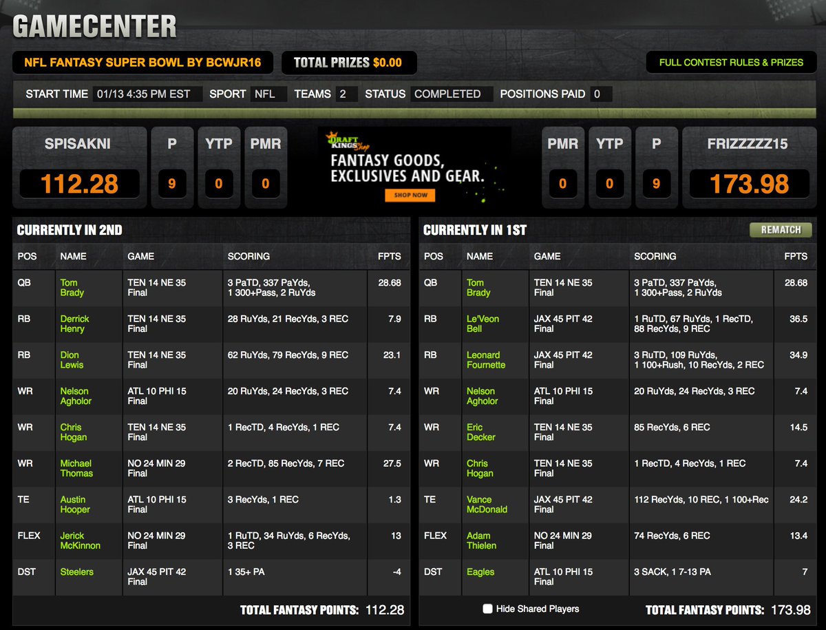 Sports Geek Fantasy tweet media
