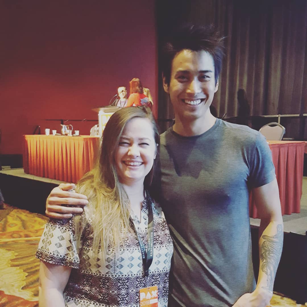 LdyStormtrooper's tweet photo. Stoked to have met @AnthonyKongphan pretty rad dude. 

#ladystormtrooper #PAXSouth #PAXSouth2018 #streamers #twitch #twitchtv https://t.co/dKM5AfQ60e