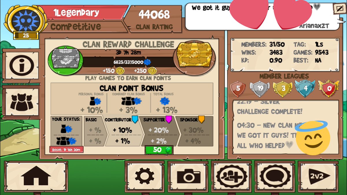 hashemi20's tweet photo. We got the silver chest yay:)) just wanna say thank u to all who joined and helped 💗🤗
#1Ls #funrun2 https://t.co/Pi6Vk9dX9J