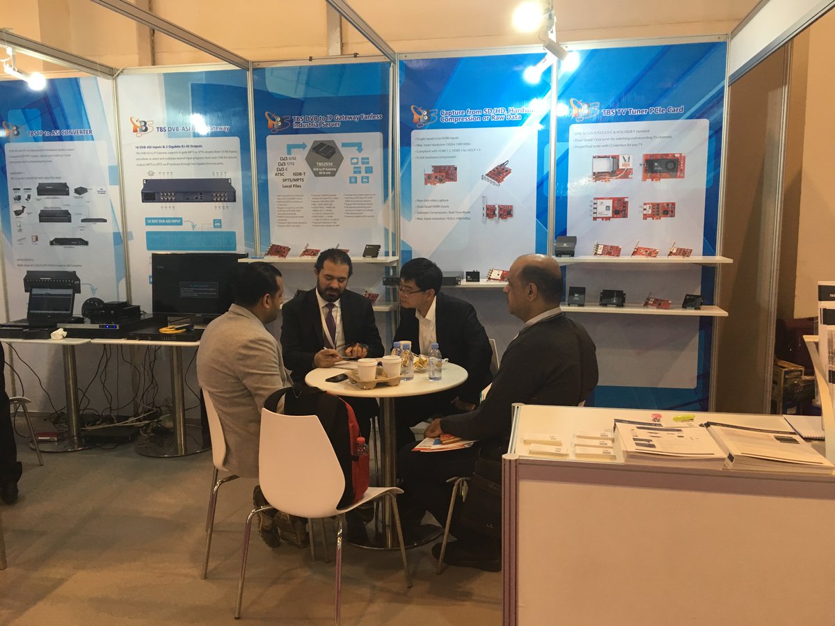 tbsdtv's tweet photo. CABSAT Show Time! 😀Welcome to visit our booth Z1-103 to see our TBS new arrivals and latest IPTV solutions. @CABSATofficial https://t.co/j40qIIDLV7