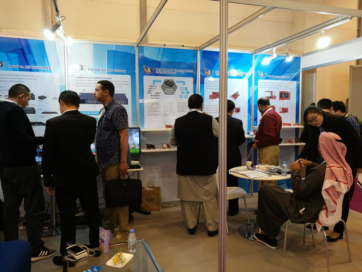 tbsdtv's tweet photo. CABSAT Show Time! 😀Welcome to visit our booth Z1-103 to see our TBS new arrivals and latest IPTV solutions. @CABSATofficial https://t.co/j40qIIDLV7