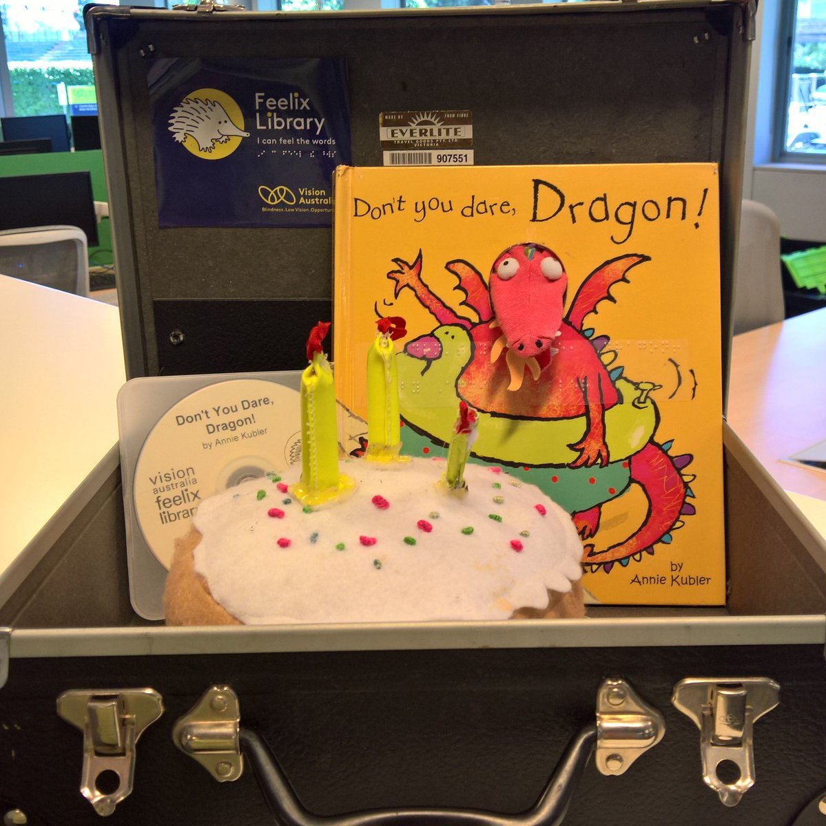 VALibrary's tweet photo. Even our youngest readers can enjoy a good dragon tale from the #feelixlibrary in #accessibleformats on #AppreciateaDragon Day https://t.co/hcL6ibf89Q