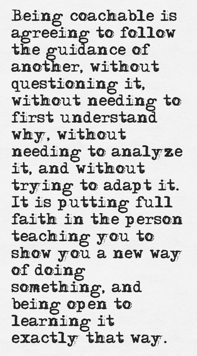 #becoachable