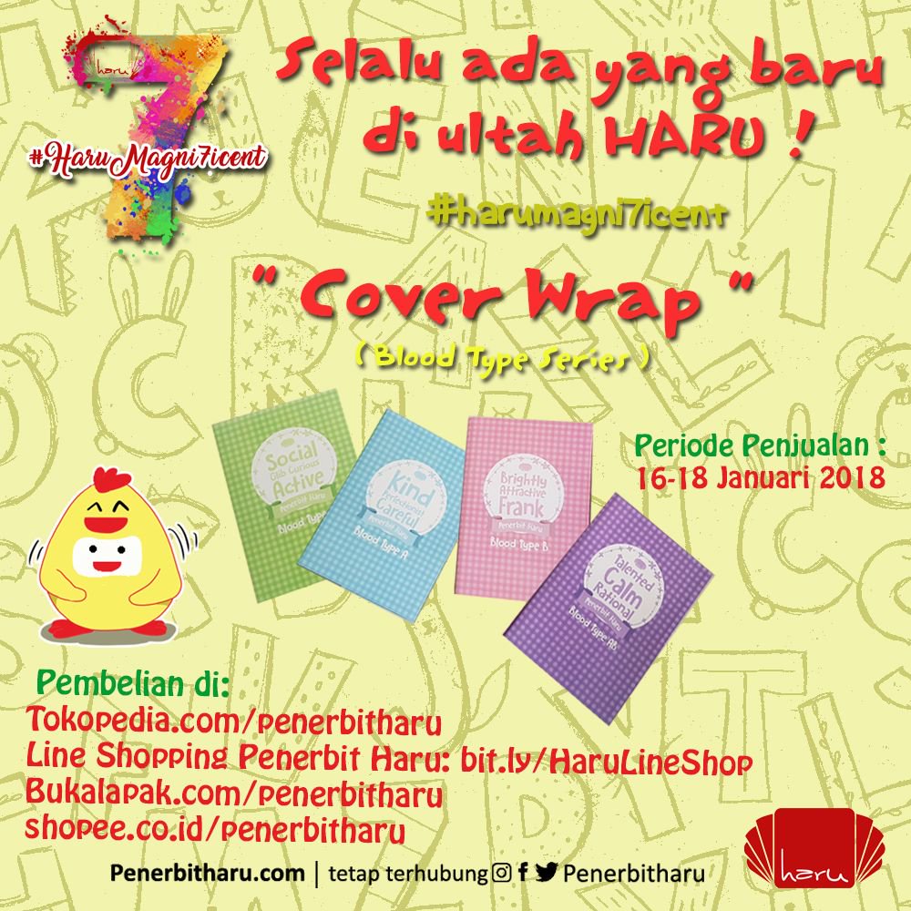 penerbitharu's tweet photo. #HaruMagni7icent #Penerbitharu ada promo penjualan spesial
- Bonus cover wrap beli novel #AkiyoshiRikako &amp; #SimpleThinkingAboutBloodType series
Cek di TBO:
👉 https://t.co/lQRPlUzLfJ
Line Shopping:
👉 https://t.co/BKubtZqAqV
👉 https://t.co/1YoK5hTm84
👉 https://t.co/w3z6HxF29u https://t.co/ZP9HKyo7FQ