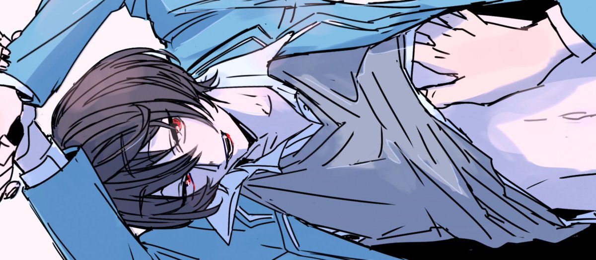 「お察しの通りて感じですけどりつくんが好きです!!!? 」|ぽにょ🐟のイラスト