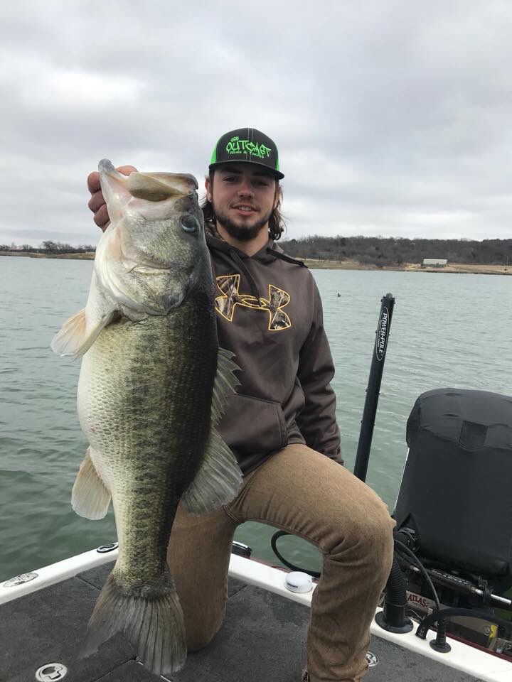 DBUBassTeam's tweet photo. Reid Strobl and Trent Newman of the DBU Bass Team with a fun day on the lake, just miles from the @DBUPatriots campus #Fish4DBU https://t.co/LYQHnTXru1 https://t.co/bqwoPwUgPG
