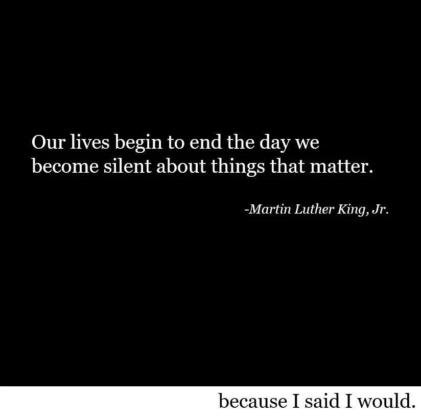 bcisaidiwould's tweet photo. Start with words. End with action. 
He is a hero to us. #mlk https://t.co/s7IBl8j1Eh