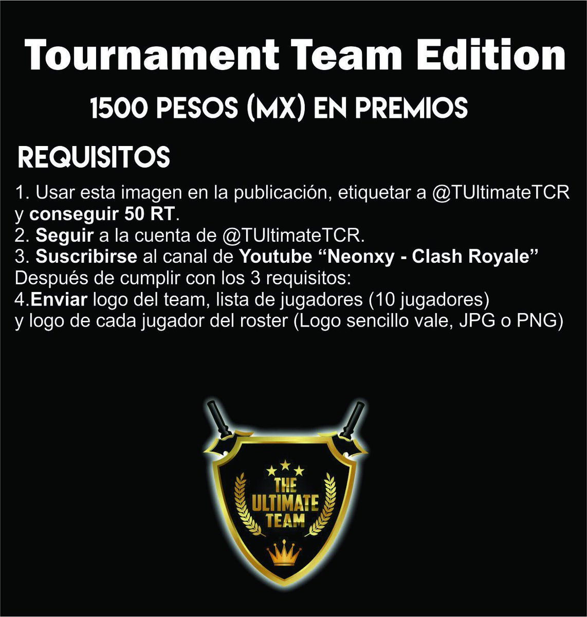 Apoyanos con un Rt para entrar en la gran liga @TUltimateTCR. 
<a href="/LigaPatataCR/">LIGA PATATA  ❁</a>