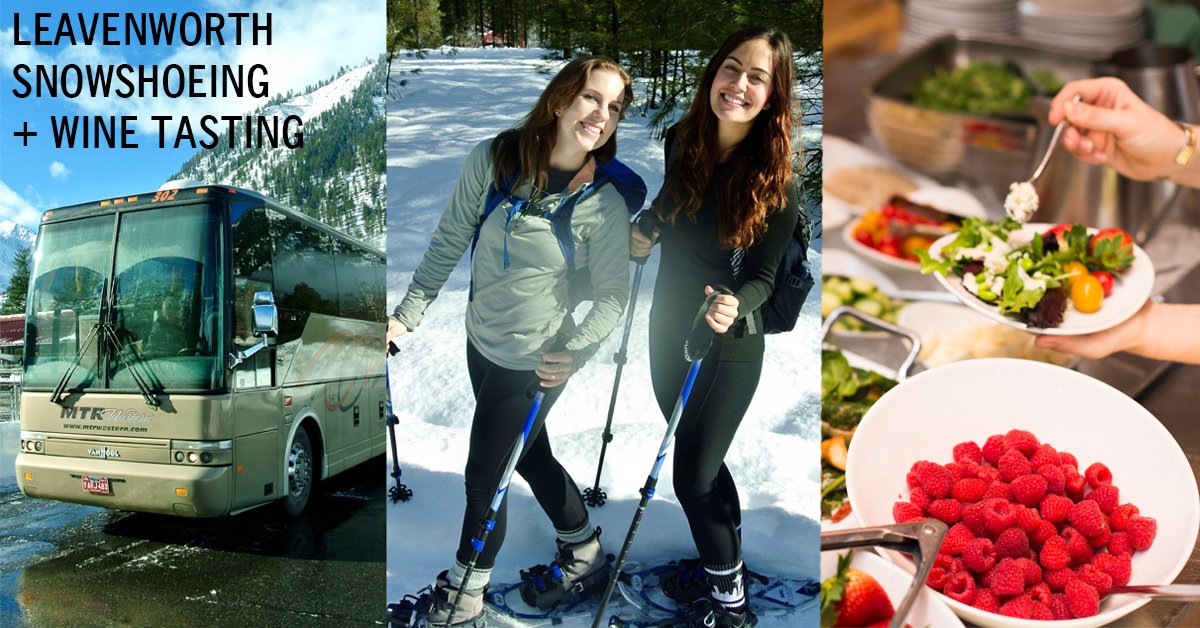 SoundExcursions's tweet photo. Join us for Snowshoeing + Wine Tasting! We'll take you snowshoeing on a beautiful trail, enjoy a locally sourced lunch at Sleeping Lady and end it all with a self-guided wine tasting adventure!

Dates: 1/27, 2/10 &amp; 2/17!

Book now: https://t.co/BGkYu3gJRc https://t.co/udIwWOk6TG