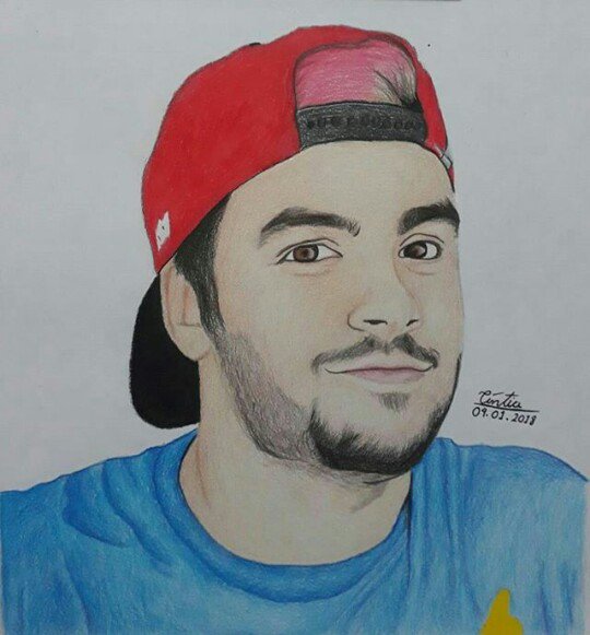 Desenhando Luccas Neto (Speed Art)#rs 