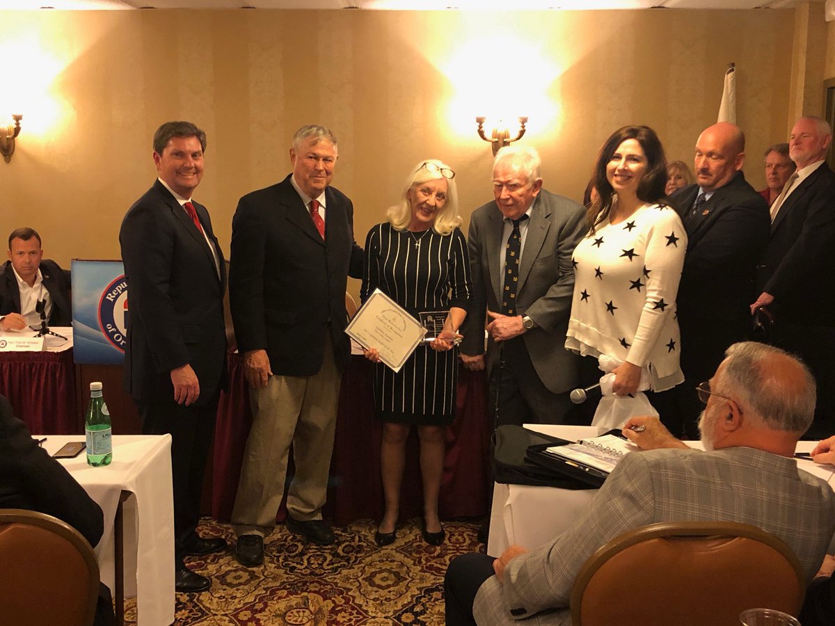 KathyTavoularis's tweet image. Congrats to Kathleen Staunton, District Director for Rep @DanaRohrabacher on receiving the 2017 “The Donald” Legislative Staffer of the Year Award @OCGOP #30YearsOfService