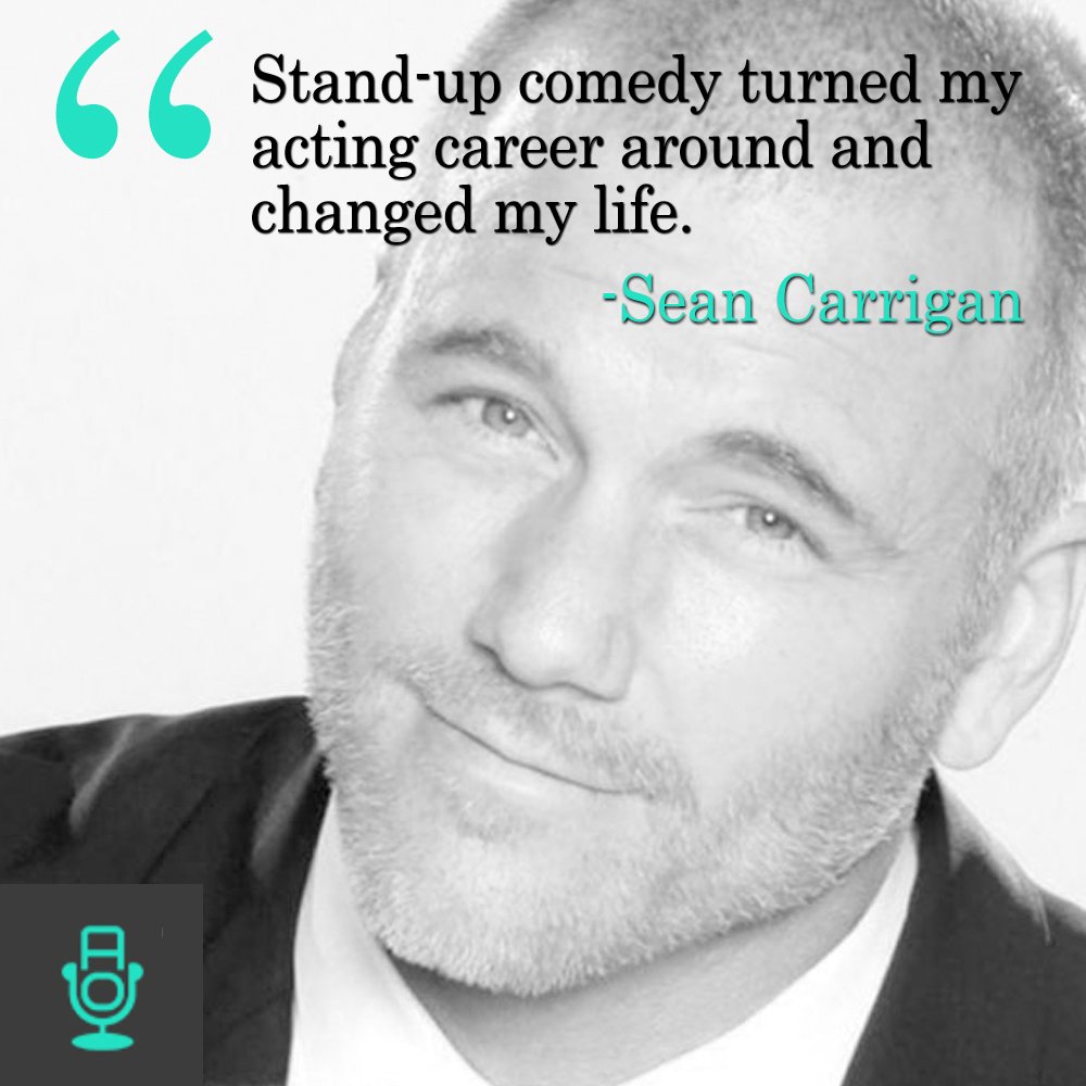 ThatOneAudition's tweet photo. "Stand-up comedy turned my acting career around and changed my life." -Sean Carrigan. Listen to @SeanCarrigan's story on That One Audition podcast. Amazing! #SeanCarrigan #spotlightonartists #actorsonactors #auditioningtips #standup #comedian #alyshiaochse #thatoneauditionpodcast https://t.co/oP0j4OQck2