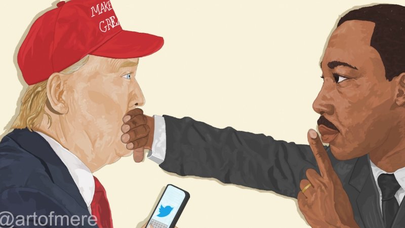 PRI's tweet photo. A Haitian-American artist hushes the tweeter-in-chief https://t.co/i5Ce19v5Hm https://t.co/5GeDGrcISy