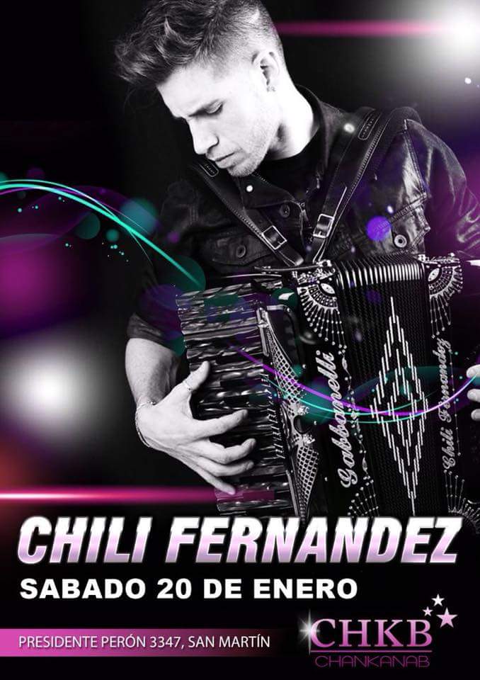 ChkbChankanab's tweet photo. Sabado 20 #CHILIFERNADEZ en vivo en #CHKB https://t.co/cfP7W9a5I7