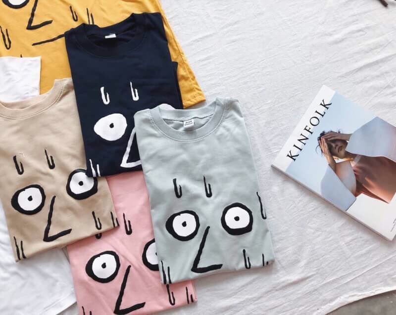 PARKXSHOP's tweet photo. เสื้อยืดสไตล์เกาหลี ลายใหม่ค่ะฮิตมาก
มี7สี เขียว เหลือง ขาว กรม น้ำตาลอ่อน ชมพู เทา
อก40” ยาว24”
190฿ #เสื้อเกาหลี https://t.co/ze0K42Cqr4