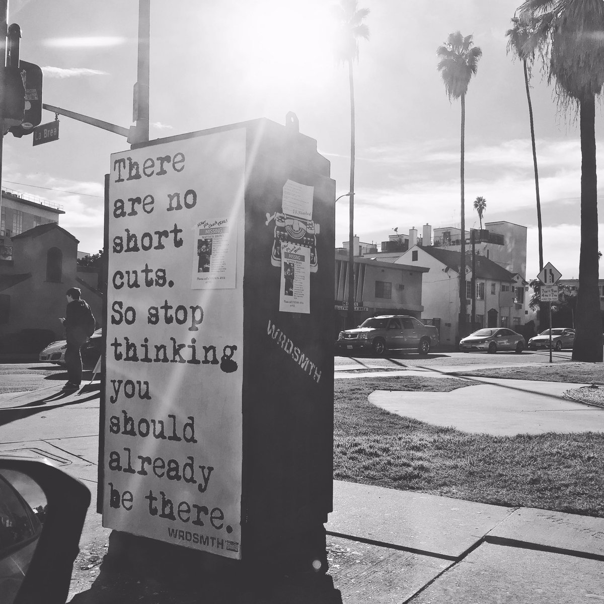 Neisybu's tweet image. There are no short cuts. So stop thinking you should already be there. #wrdsmth #intentionsetting #unexpectedanswers