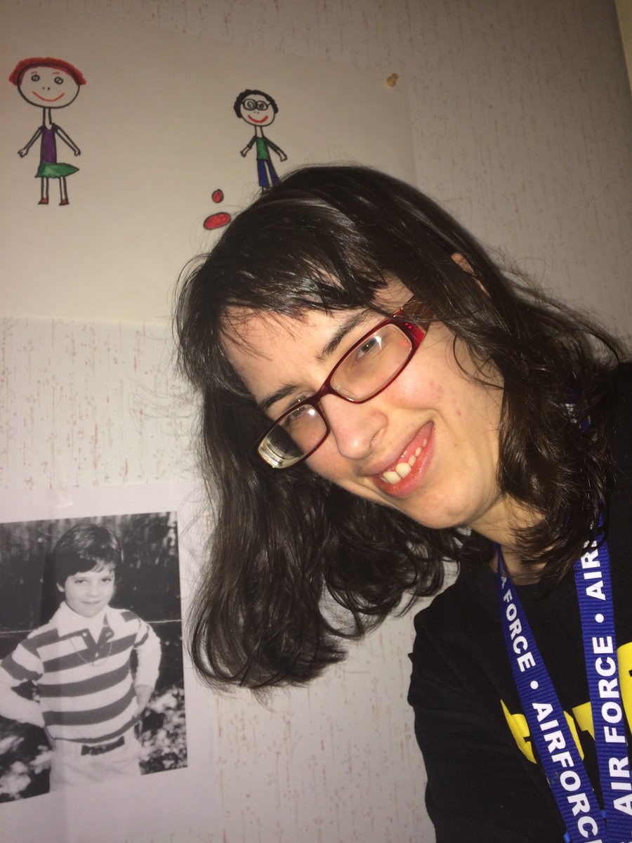 SonnyPropHouse's tweet photo. @UKLaureate Hi. This is Rita, who has autism, and her friend Lorenzo. They want to say hi to Soren Lorenson! :) https://t.co/U1LIOoygwK