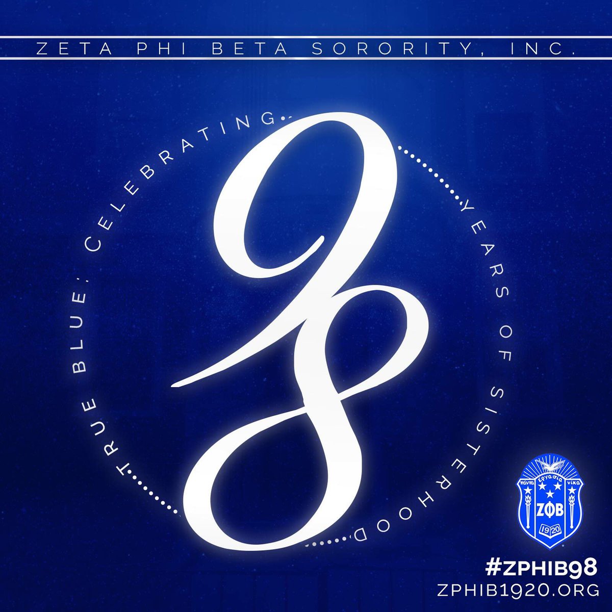 zphibmaryland's tweet photo. Happy Foundersβ Day to the Finer Women of Zeta Phi Beta Sorority, Inc. Hereβs to 98 Years of #TrueBlue #ZPhiB98 #ZPhiB1920 #Scholarship
#Service #Sisterhood #FinerWomanhood #FinerFounding #BeFiner Take π #IssaBlueAndWhiteTakeover ππ https://t.co/OAcVNlCTJP