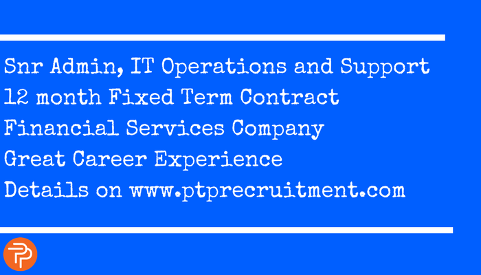 PTPRecruitment's tweet photo. #IT Role #financialservices #Meath Great opportunity #jobs #jobfairy https://t.co/tgIx3nx2CW