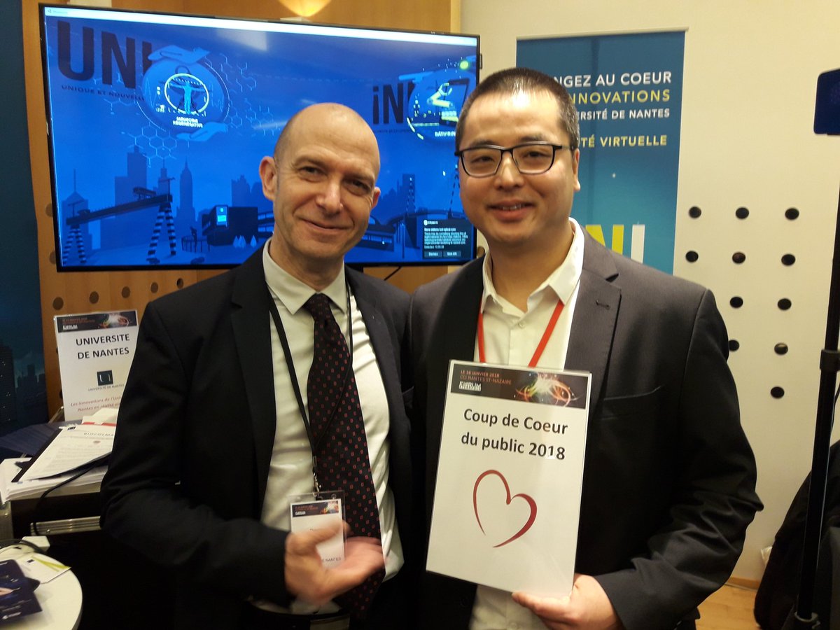 benoit_furet's tweet photo. Premier prix des startups avec #goliver_therapeutics au #ForumATPL de @atlanpole
Une start-up issue de @UnivNantes https://t.co/dfDCCHqo4Q