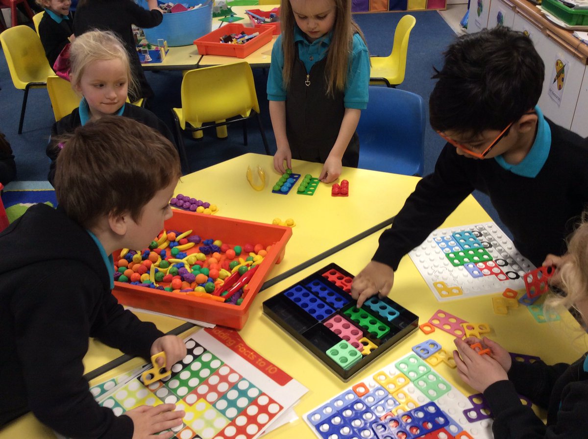 hiltoninverness's tweet photo. So much number sense developing in p1 through playing with Numicon #HNumeracy #finemotorskills https://t.co/T1Iuq91zPw