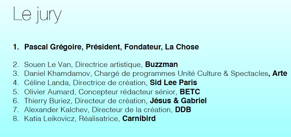 lachoseparis's tweet photo. #HotChoseAwards // @pascalgregoire est Président de jury film pour la 49e édition du @leclubdesad 2018. Il sera bien accompagné. #CDA49Films #Creation #Awards https://t.co/4bkDLq97oL