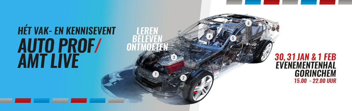 RocarTech's tweet image. Rocar-Tech aanwezig op Auto Prof/AMT Live
Op 30 januari tot en met 1 februari vindt de eerste Auto Prof - AMT   Live plaats. 
Uiteraard is Rocar-Tech van de partij op dit event, stand 275.
Wij hopen u te zien bij onze stand.
