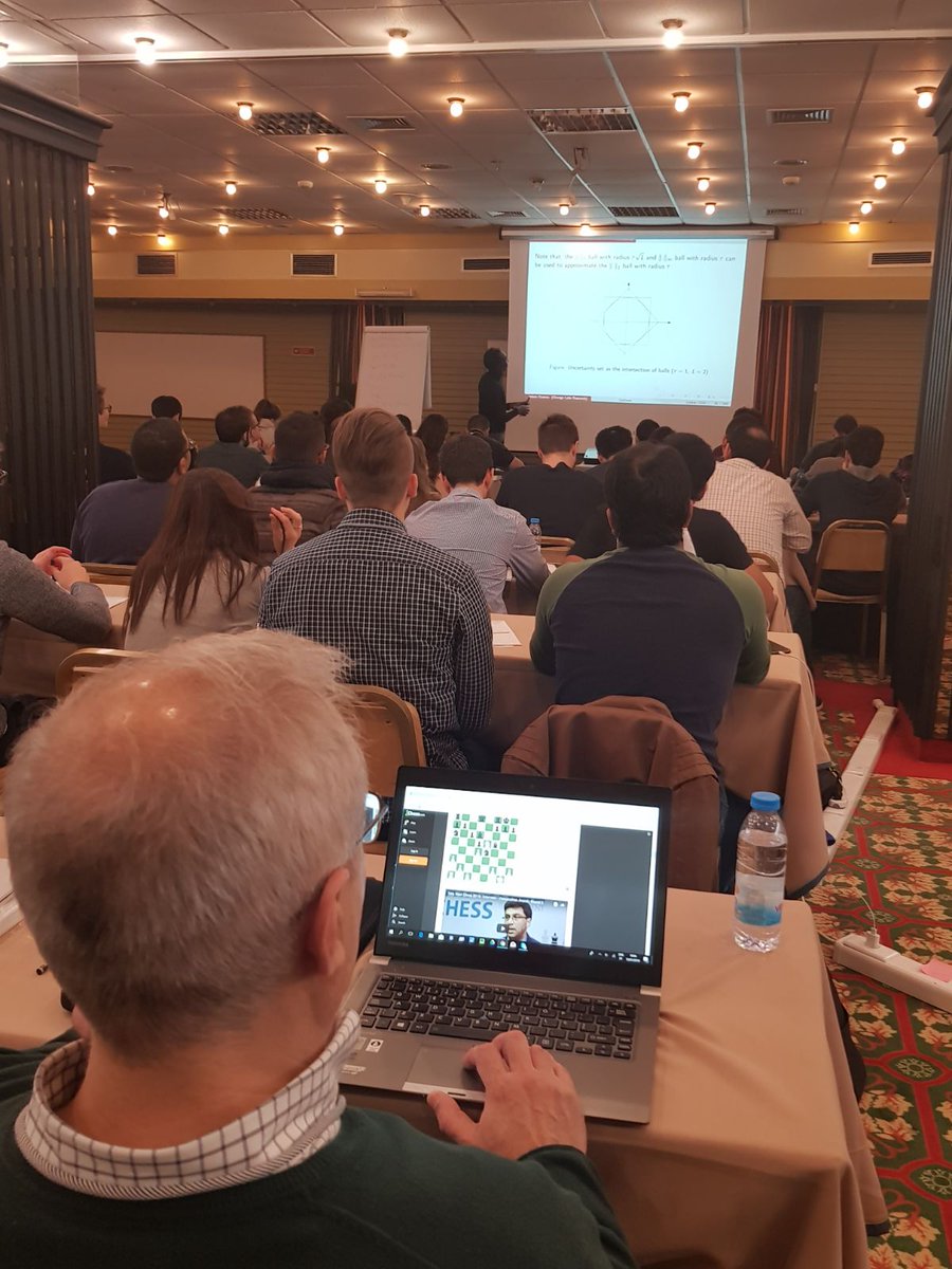 The organizer of #netopt2018 has a robust interest in important matters.