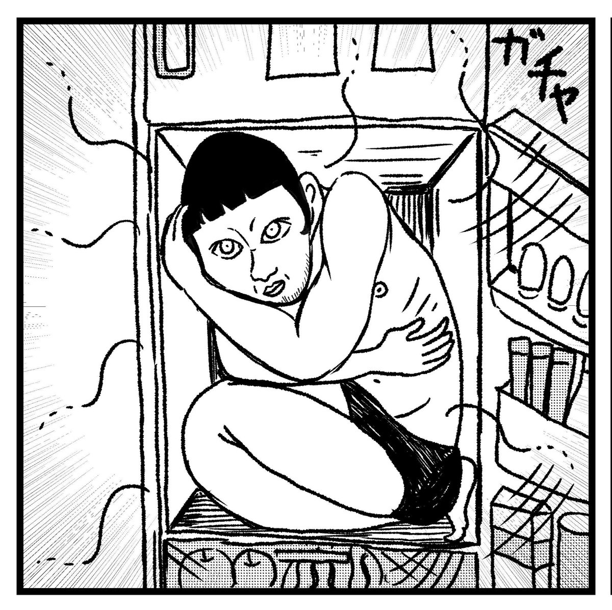 【恐怖の冷蔵庫】
#4コマ漫画 #4コマ #4コマ漫画 #4コマ #四コマ漫画 #四コマ #マンガ #漫画 #まんが #ホラー #ホラー漫画 