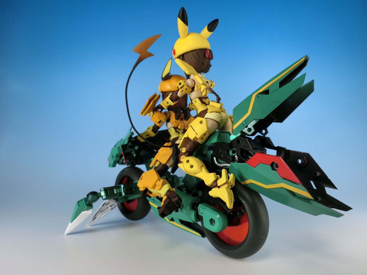 のぎ造船工廠 Twitterissa 完成 こいつで Bggp Gpクラス参戦だぜ ラピッドレイダーの組み換えとカラーリング変更にて作った ポケモンモチーフのレックウザバイクです ライダーは雷チュウ 相乗り 道連れ もできる そらをとぶ は使えないけどすごいはやい のぎ造船工廠 Twitterissa 完成 こいつで Bggp Gpクラス参戦だぜ ラピッドレイダーの組み換えとカラーリング変更にて作った ポケモンモチーフのレックウザバイクです ライダーは雷チュウ 相乗り 道連れ もできる そらをとぶ は使えないけどすごいはやい
