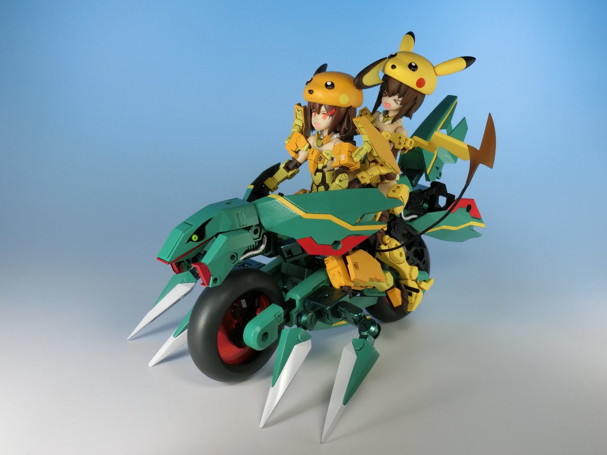 のぎ造船工廠 Twitterissa 完成 こいつで Bggp Gpクラス参戦だぜ ラピッドレイダーの組み換えとカラーリング変更にて作った ポケモンモチーフのレックウザバイクです ライダーは雷チュウ 相乗り 道連れ もできる そらをとぶ は使えないけどすごいはやい のぎ造船工廠 Twitterissa 完成 こいつで Bggp Gpクラス参戦だぜ ラピッドレイダーの組み換えとカラーリング変更にて作った ポケモンモチーフのレックウザバイクです ライダーは雷チュウ 相乗り 道連れ もできる そらをとぶ は使えないけどすごいはやい