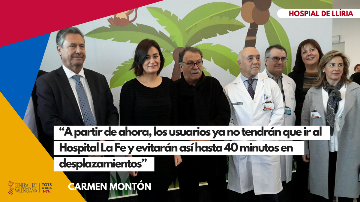 GVAsanitat's tweet photo. Hoy se ha puesto en marcha el nuevo Servicio de Urgencias Pediátricas en el Hospital de Llíria 🏥 @GVAdsarnau @CarmenMonton https://t.co/TQTsPnalMC