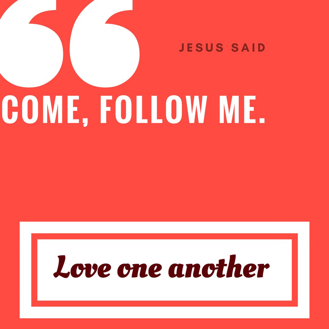WEEK OF PRAYER &amp; FASTING

John 15:12

Think of the other disciples you know, perhaps make a list of those God brings to mind and spend time in prayer for them. Think of people from church who have particular needs and pray for them at this time. 

#love #prayer