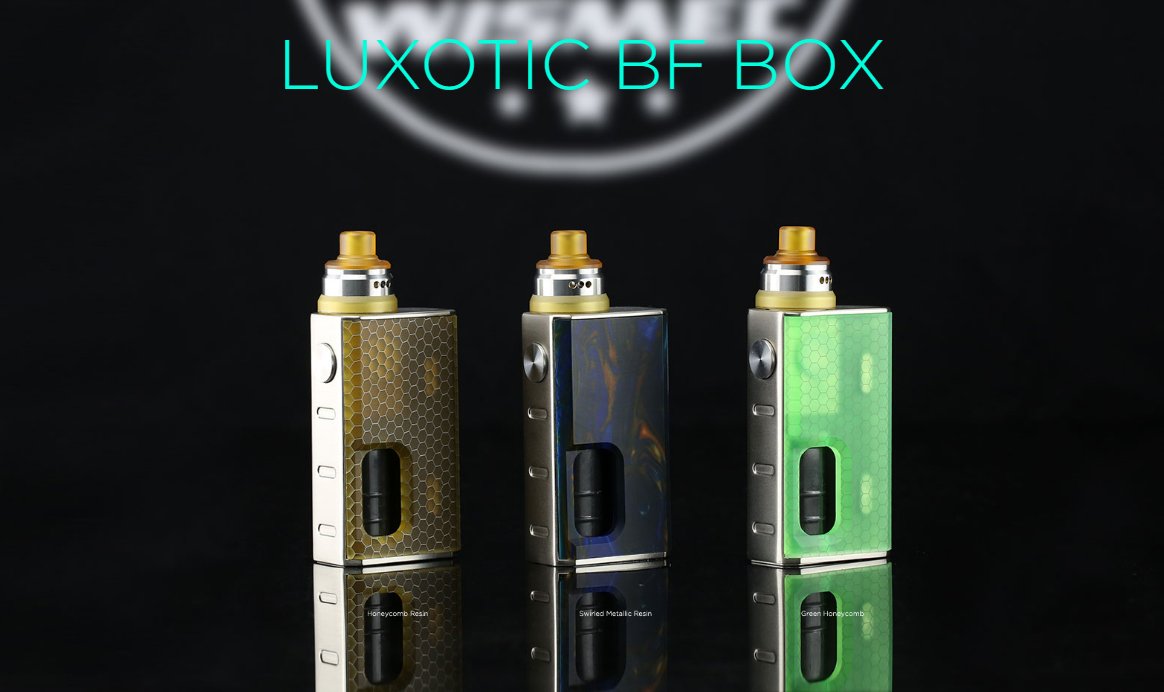 vaporldotcom's tweet image. 🍀First look of /WISMEC LUXOTIC BF BOX Kit/: Compact but powerful which designed by JayBo
---&amp;gt; More details : goo.gl/hYCaHN

#Vaporl #Wismec #boxkit #vapegear #vapelife #vapefun #vapehumor #vapetricks #vapenation #vapeporn #vapeworld #vapestyle #vapestore #vaperazzi