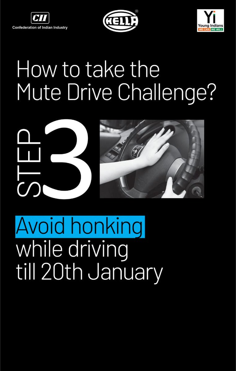 Hella_India's tweet photo. @TheJohnAbraham, it's time to #DhoomAgain with the #MuteDriveChallenge and teach everyone the importance of No honking and safe driving. Will you join the cause of #NoHonking? https://t.co/77RVoAU3HE