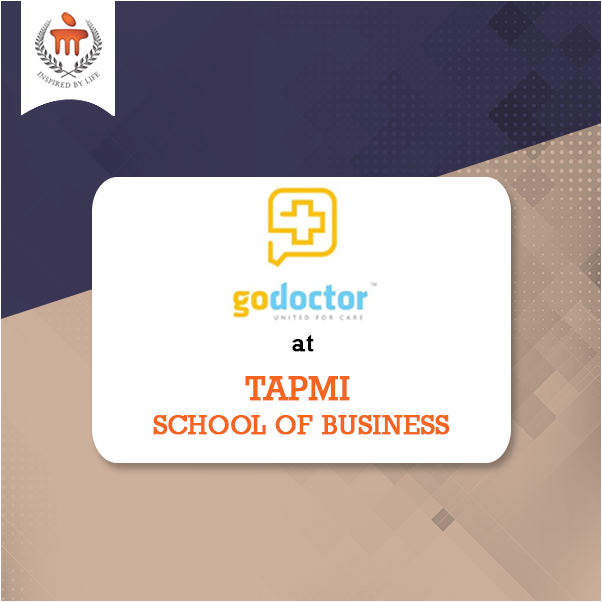 TAPMI_Jaipur's tweet photo. The first global medical collaboration platform in India, @godr.co visited TAPMI School of Business to recruit students with an interest in technology and innovation.Brands from various verticals of the industry recruit our students: https://t.co/1ix1EPoZH2 #tapmi #tsb #GoDoctor https://t.co/8M97hnHwy7