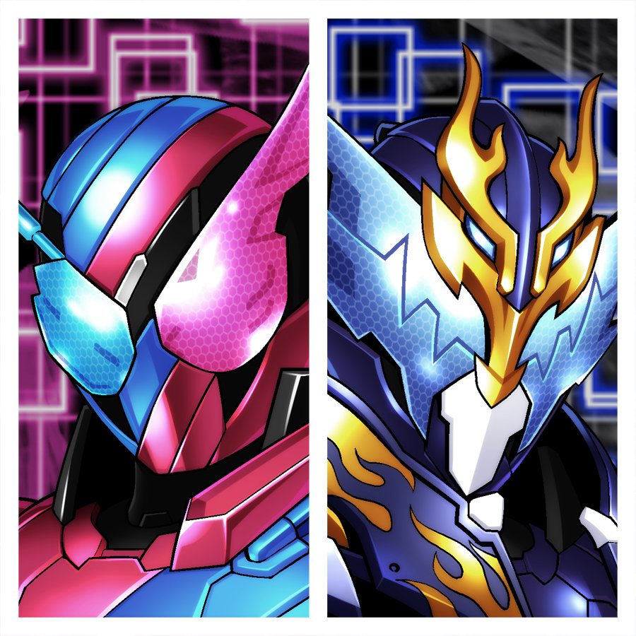 Twitter पर Genki 仮面ライダービルドと仮面ライダークローズのイラスト 超かっこいいです