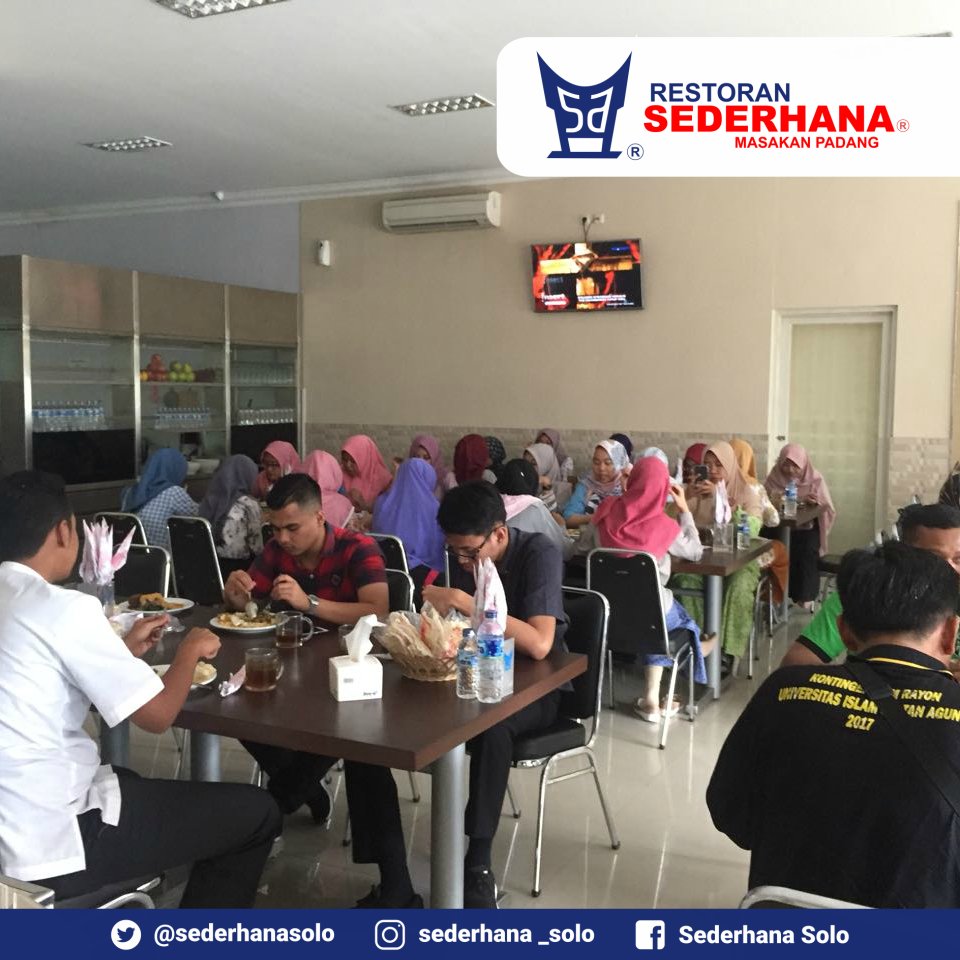 Restaurant Padang Sederhana Kabupaten Sidoarjo, Jawa Timur - Sederhana