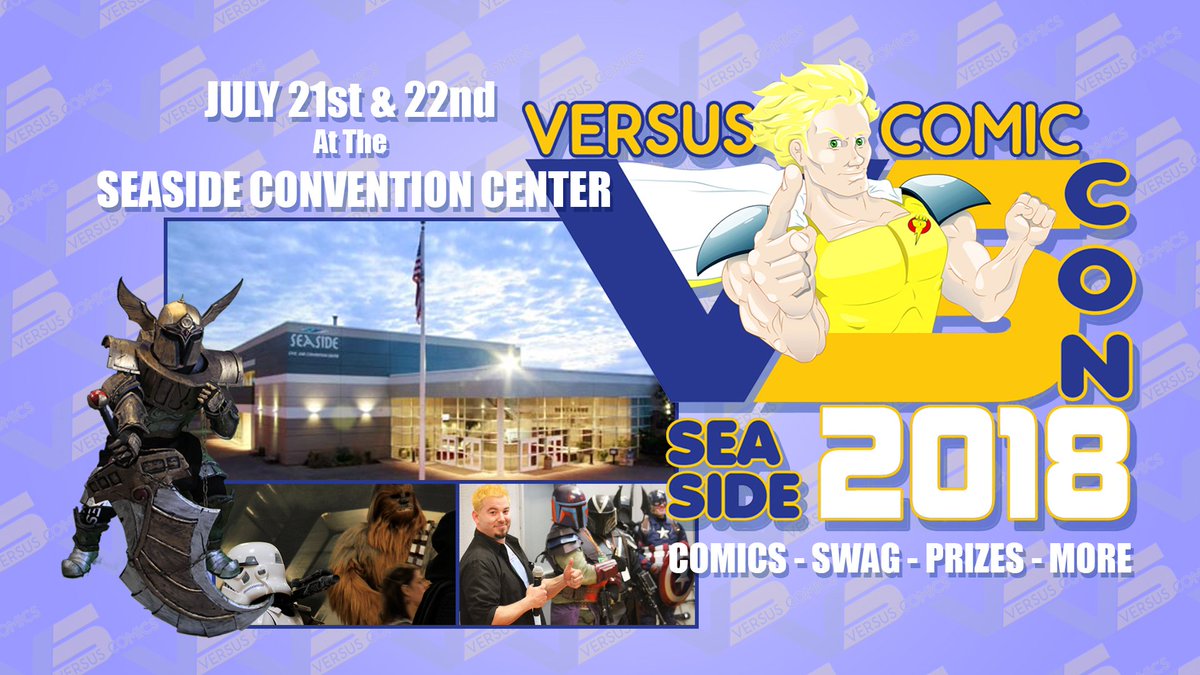 VersusComicCon's tweet photo. The biggest Con on the Oregon Coast is coming this Summer... https://t.co/MyEzTz747S