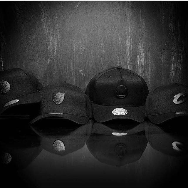 Triple black <a href="/mitchellness/">Mitchell Thomas</a> black on black shield logo making a statement over at <a href="/culturekings/">Culture Kings</a> 🔥 ift.tt/2DABhLZ