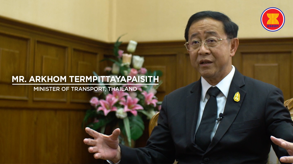 Thailand’s Minister of Transportation, on sustainable infrastructure for #ASEAN: “Once you’re able to connect, it will improve the quality of life.” #ASEANConnectivity #MPAC2025 bit.ly/2qs96w0