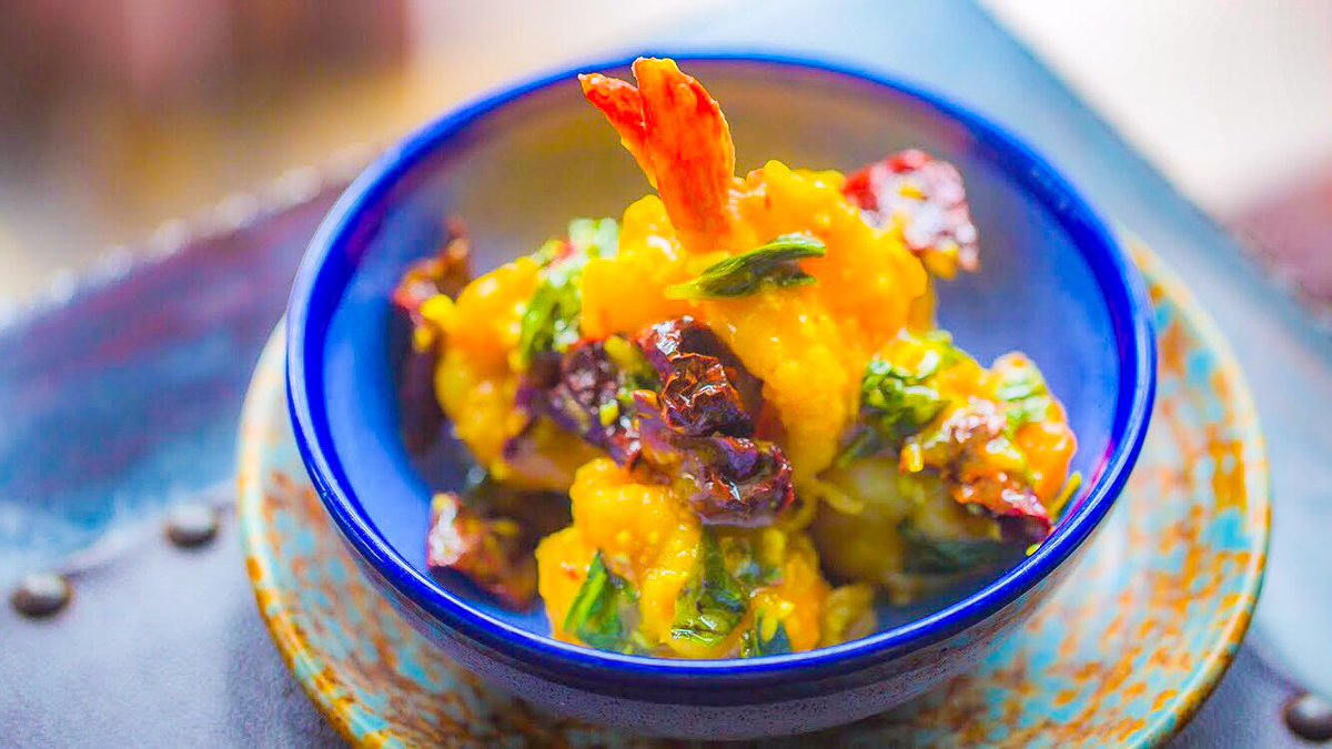 LIMABKC's tweet photo. Bite into this exotic Peruvian delicacy🍲; 
made with pickled garlic, turmeric and Peruvian red pepper - 🌶Aji Panca

 🍤Dish: Calido Prawn Ceviche

Join us for Happy Hours, Everyday 6pm to 8pm🍻

#LIMABKC #Ceviche #PeruvianFood #SouthAmericanCuisine #TastyTuesday https://t.co/PPBHTOQzIp