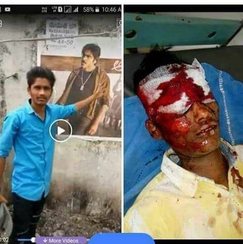 Updates_Tolly's tweet photo. SECOND POST
Even from yesterday a hoax is being spread all-over the social media.Person who insulted pawan kalyan by beating the poster of AGNYAATHAVAASI ,is killed by some pawan kalyan fans and they have shown this pic as below https://t.co/tHr9KaxNXl