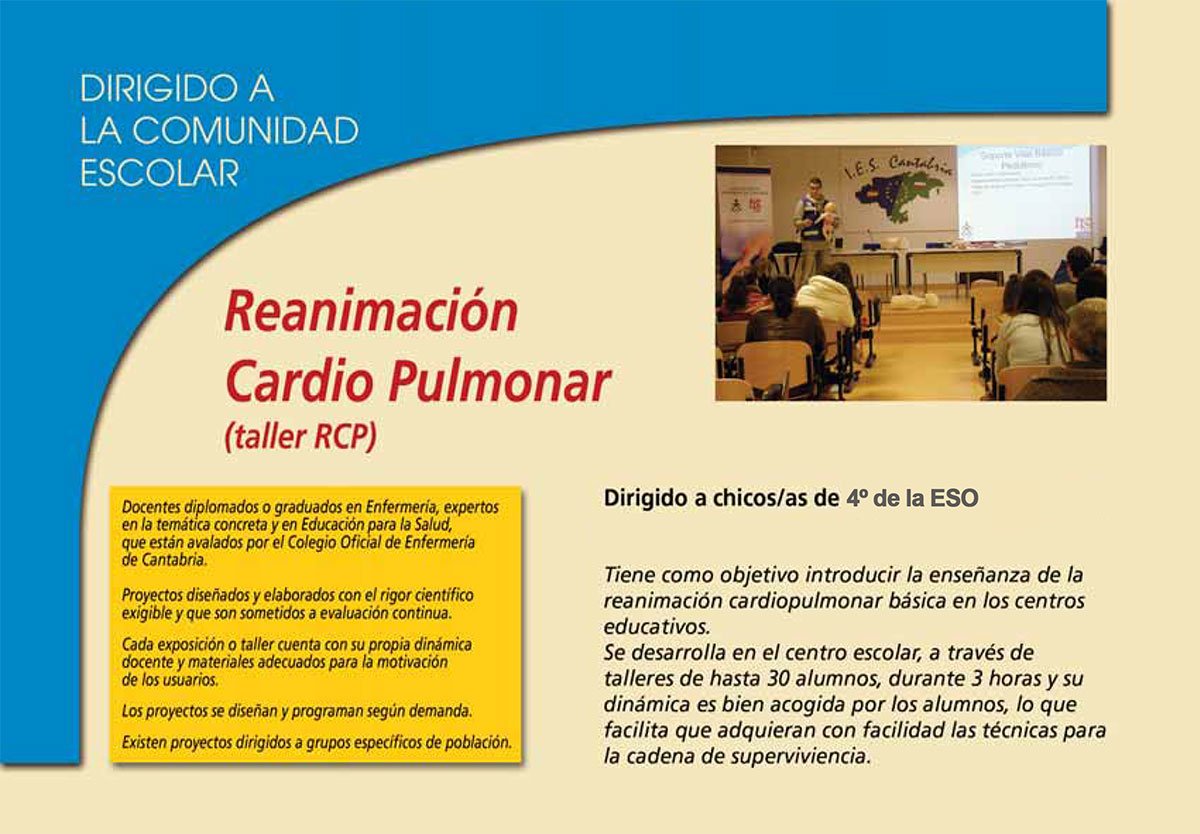 enfermeriacan's tweet photo. Organizado por la @FundacionFecan, comienza en el Colegio El Salvador un nuevo taller de RCP. https://t.co/GUFuSheWmZ https://t.co/VtV7at4Ks0