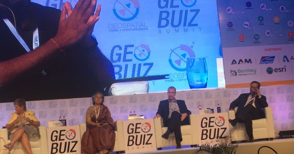 MapmyIndia's tweet photo. Pioneers of Geospatial #technologies in India, MapmyIndia, participates in @geoworldmedia #GeospatialWorldForum18, Hyderabad from 15 January 2018 – 19 January 2018.
#GWF2018 #geospatial https://t.co/DUcga0K0M2