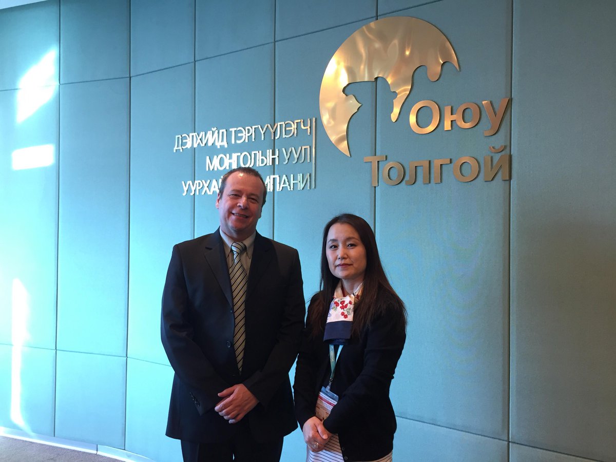 It was such a pleasure to be able to meet <a href="/CEO_oyutolgoi/">Oyu Tolgoi CEO</a> Mr Armando Torres today, and we are very happy with our partnerships and working together for #mongolia's youth!!  <a href="/OTMongolia/">Oyu Tolgoi</a> is leading private sector companies in CSR for the country's development!