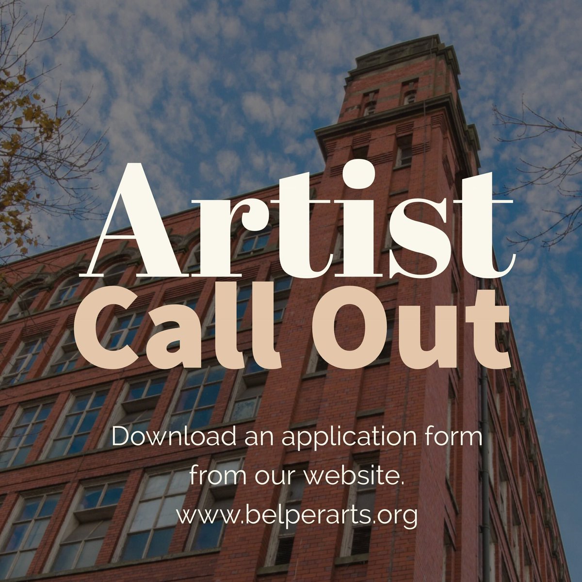 Artist Call Out. 
If you would like to take part in this years Belper Arts Trail please do get those applications in before 31st January. Don’t miss out. You can download an application form direct from the website. belperarts.org #Belper #artistcallout #madeinderbyshire